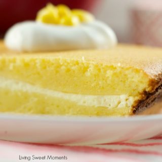 Ricotta filled Cornbread Recipe - Delicious cornbread made with buttermilk and filled with ricotta cheese. Perfect hot, warm or cold. A nice side dish idea.